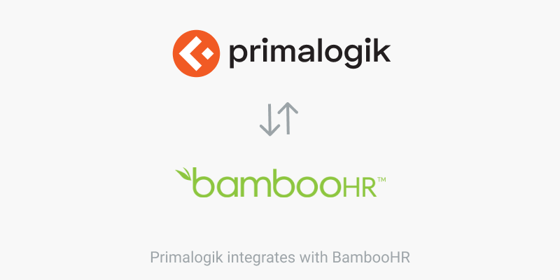 Primalogik integrates with BambooHR