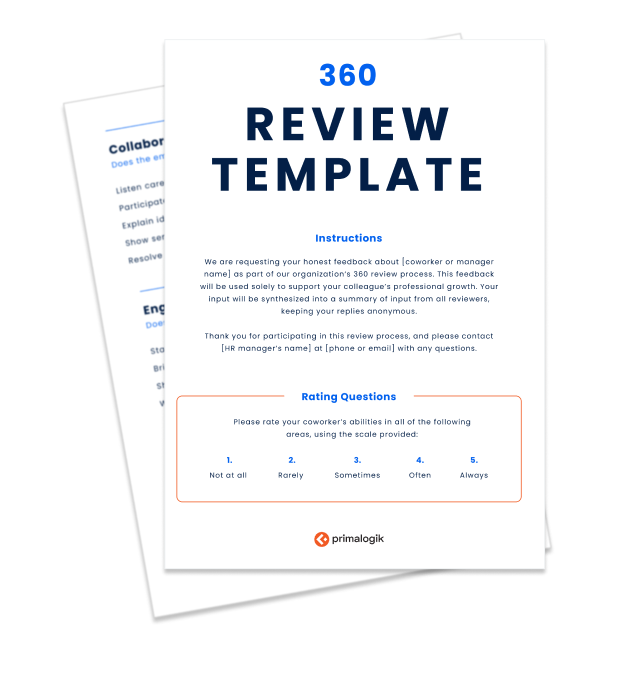 360 review download template