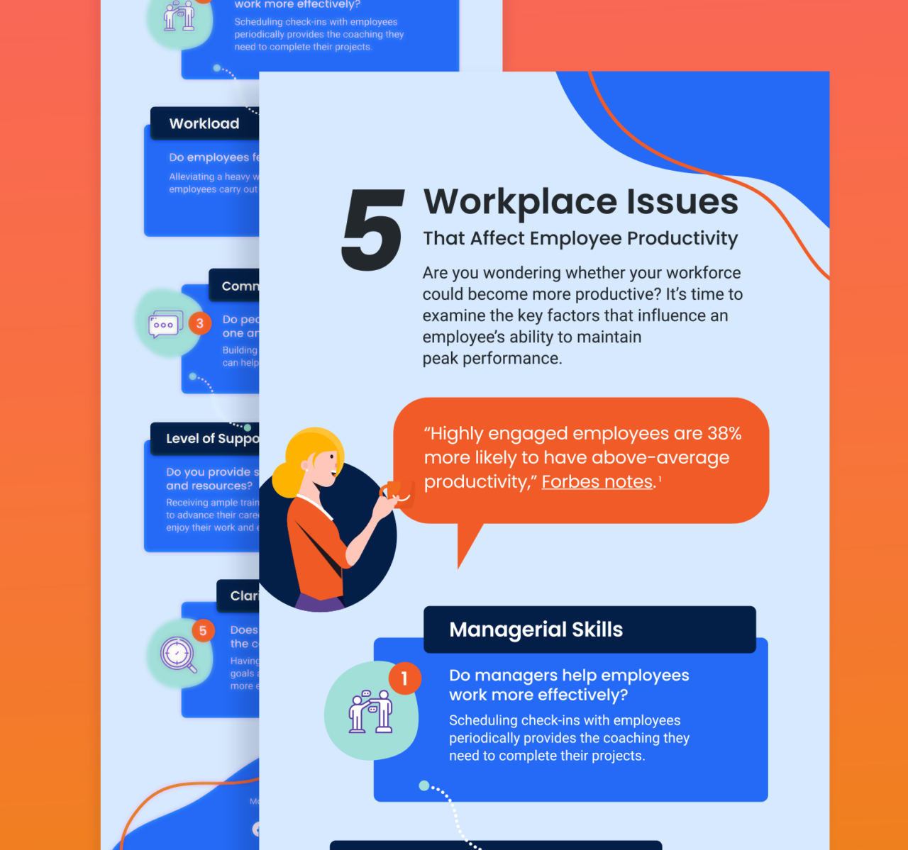 5 Workplace Issues That Affect Employee Productivity -Infographic