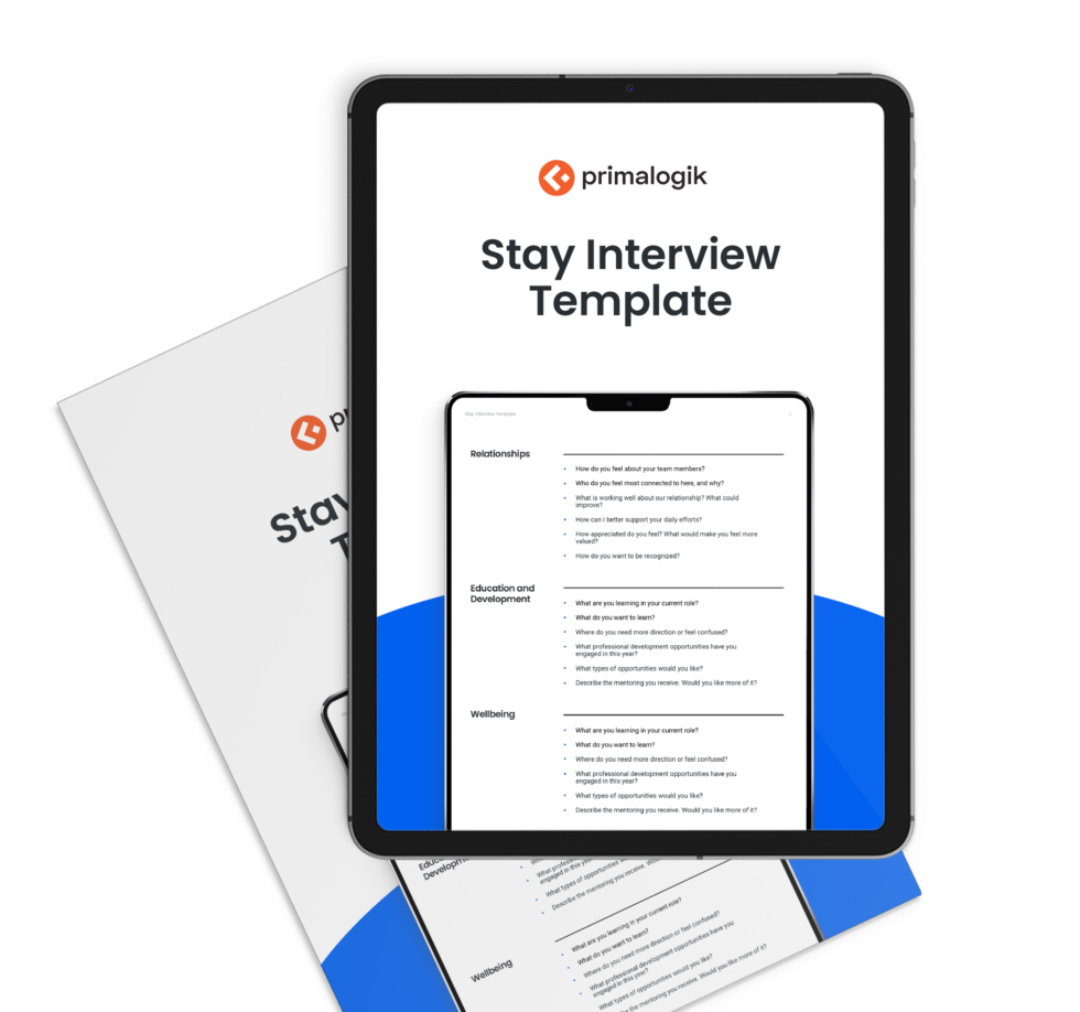 Stay Interview Template | Primalogik